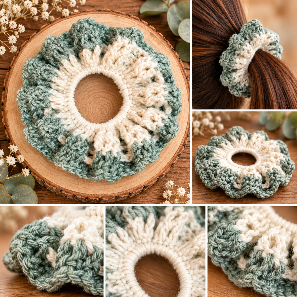 Chouchou au crochet